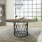 Armen Living Gatsby Concrete and Metal Round Dining Table LCGTDICC - alternate 4